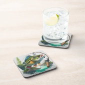 適切なタックルを備えたスモールマウス・ベース コースター (右側)