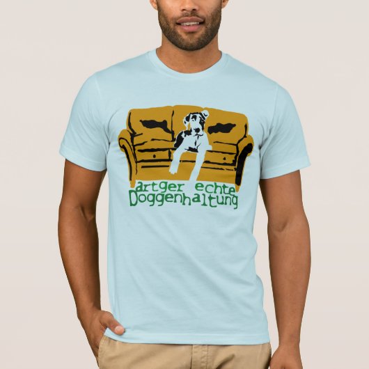適切なドッグハウンディング Tシャツ (正面)