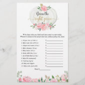 適切な価格の秋カボチャのシャワーゲームを推測 (正面)