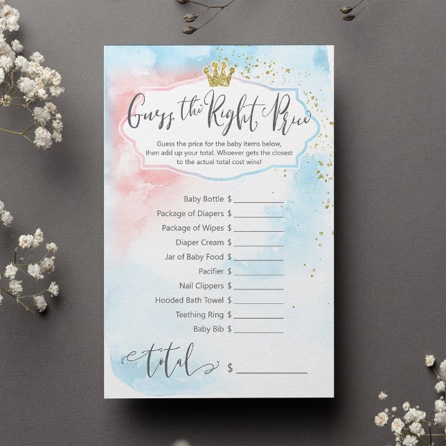 "適切な価格を推測"ピンクブルー金ゴールドゲーム (クリエイターアップロード済み)