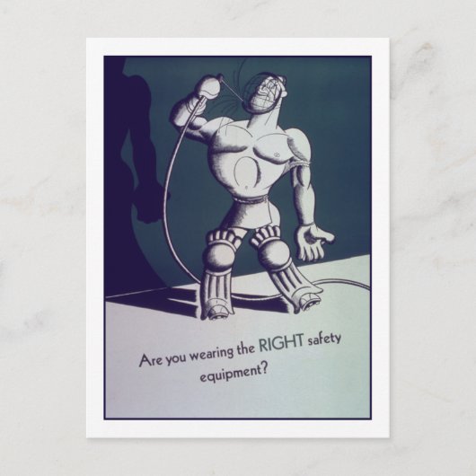 適切な保護を装備していますか？ ポストカード (正面)