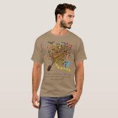 適切な弦を弾くだけ Tシャツ (正面フル)