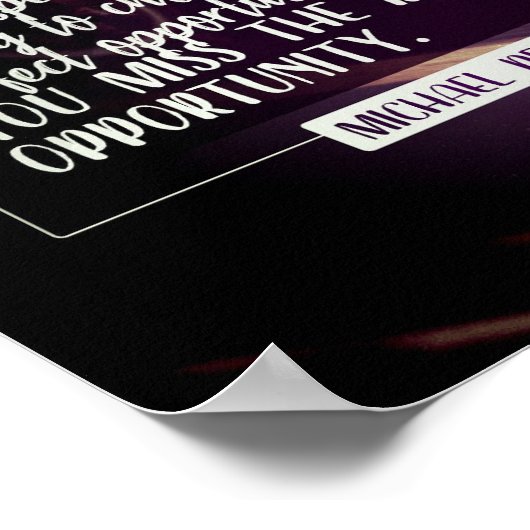 適切な機会 ポスター (角)