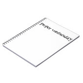 適切な水曜日ノートブック ノートブック (左側)