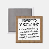 適切な職場のエチケットを実践する マグネット (正面/裏面)