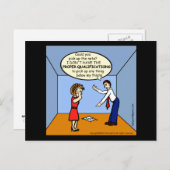 適切な資格を持つ~笑わされる漫画 ポストカード (正面/裏面)