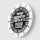 適切に準備することでパフォーマンスの低下を防止 ラージ壁時計 (傾斜)