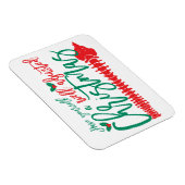 適切に調整されたクリスマスカイロプラクティック マグネット (右側)