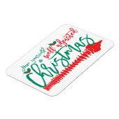 適切に調整されたクリスマスカイロプラクティック マグネット (左側)