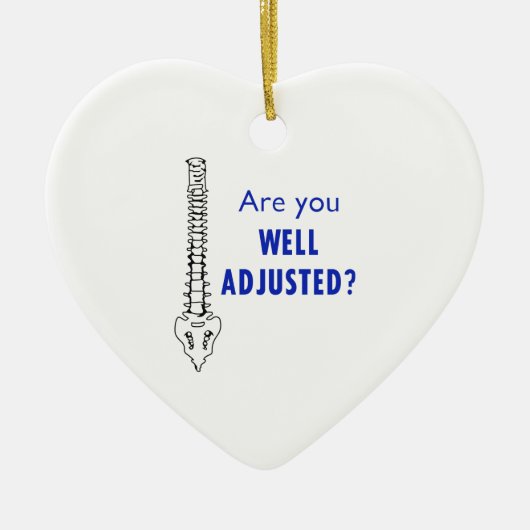 適切に調整された セラミックオーナメント (正面)