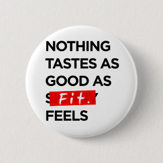 適合が感じる何も-インスピレーションを味わいません 缶バッジ