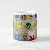 適合を保つこと ジャンボコーヒーマグカップ (正面)