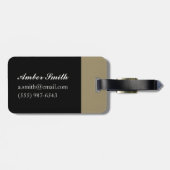 適合を保つこと ラゲッジタグ (裏面横)