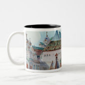 適度なMussorgskyのオペラのためのステージのデザイン ツートーンマグカップ (左)