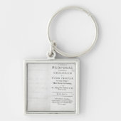 「適度なProposalへのTitlepage キーホルダー (正面)
