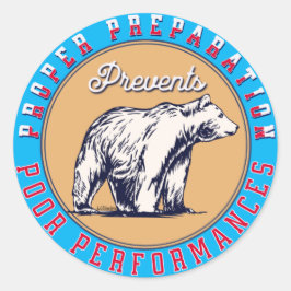 適度に準備すれば成績が悪くなるのを防ぐ ラウンドシール