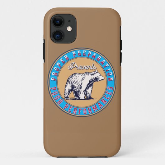 適度に準備すれば成績が悪くなるのを防ぐ Case-Mate iPhoneケース (裏面)