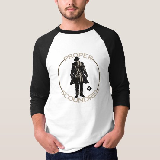 適当な悪党 Tシャツ (正面)