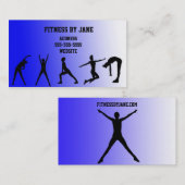 適当な青 名刺 (正面/裏面)