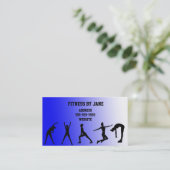 適当な青 名刺 (スタンド正面)