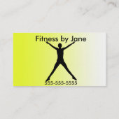 適当な黄色 名刺 (裏面)