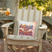 適応と反応 アウトドアクッション (椅子)