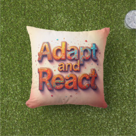 適応と反応 アウトドアクッション