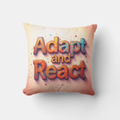 適応と反応 アウトドアクッション (正面)