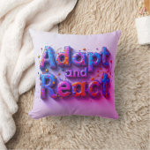 適応と反応 クッション (ブランケット)