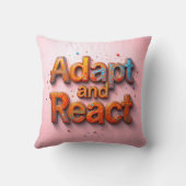 適応と反応 クッション (裏面)