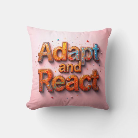 適応と反応 クッション (正面)