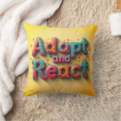 適応と反応 クッション (ブランケット)