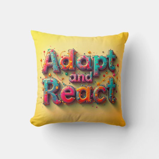 適応と反応 クッション (正面)