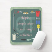 適応のグラフィックのための作業療法用具 マウスパッド (マウス)