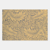 適応ウィリアム・モリス・ルクスパーラッピング紙 ラッピングペーパーシート (正面3)