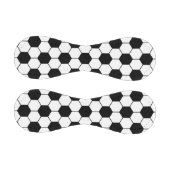 適応サッカーボールパターン白黒 野球ボール (パネル)