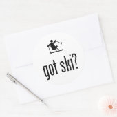 適応スキー ラウンドシール (封筒)