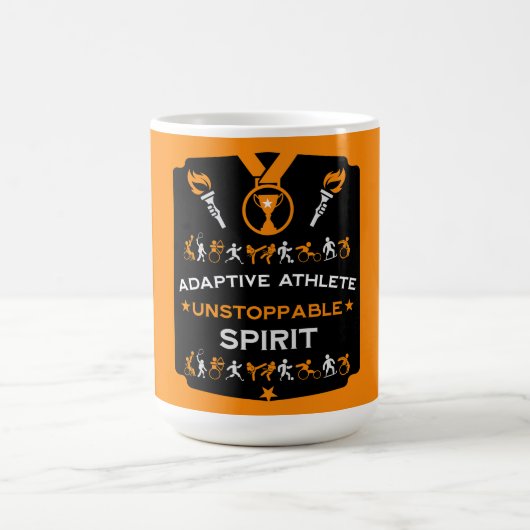適応不能スポーツギフト コーヒーマグカップ (中央)