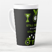 適応不能バスケットボール カフェラテマグ (左アングル)