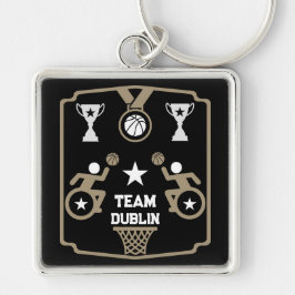 適応不能バスケットボール キーホルダー