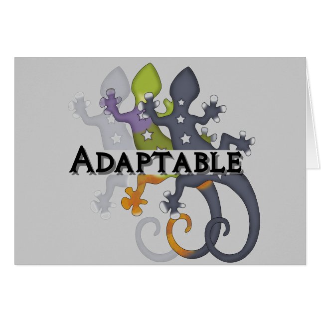 適応可能なカメレオン (正面横)