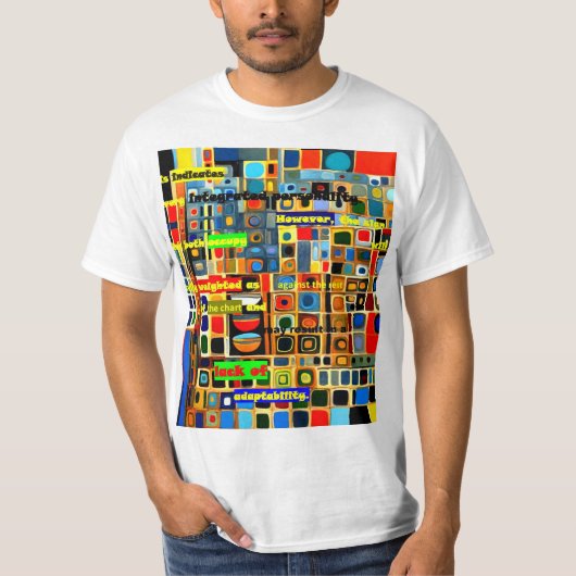 適応性の欠如 Tシャツ (正面)