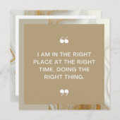 適所確認前向きカード (正面/裏面)