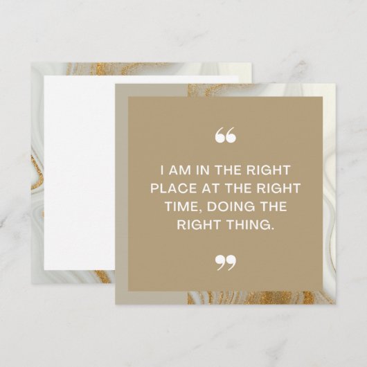 適所確認前向きカード (正面/裏面)