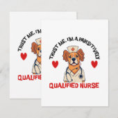 適格ナース エンクロージャーカード (正面/裏面)