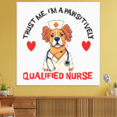 適格ナース キャンバスプリント (インサイチュ (リビング))