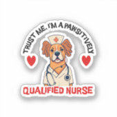 適格ナース シール (正面)