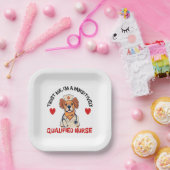 適格ナース ペーパープレート (パーティー)