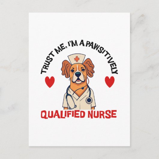 適格ナース ポストカード (正面)