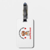 適格ナース ラゲッジタグ (裏面縦)